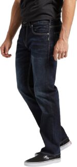 Men's  Slim Fit Straight Leg Jeans - Image 2