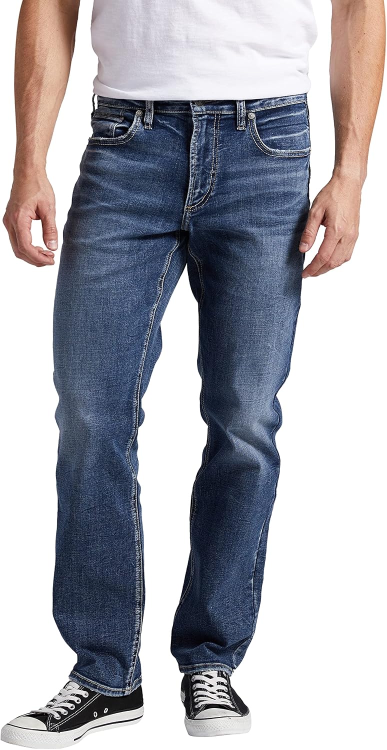 815KtFTTyZL._AC_SL1500_.jpg Men's Athletic Fit Tapered Leg Jeans - Image 1