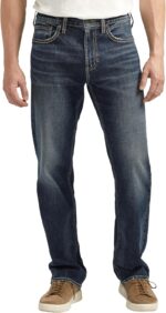 Men's  Classic Fit Straight Leg Jeans
