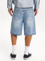 Men's Loose-Fit Vintage Denim Shorts - Image 2