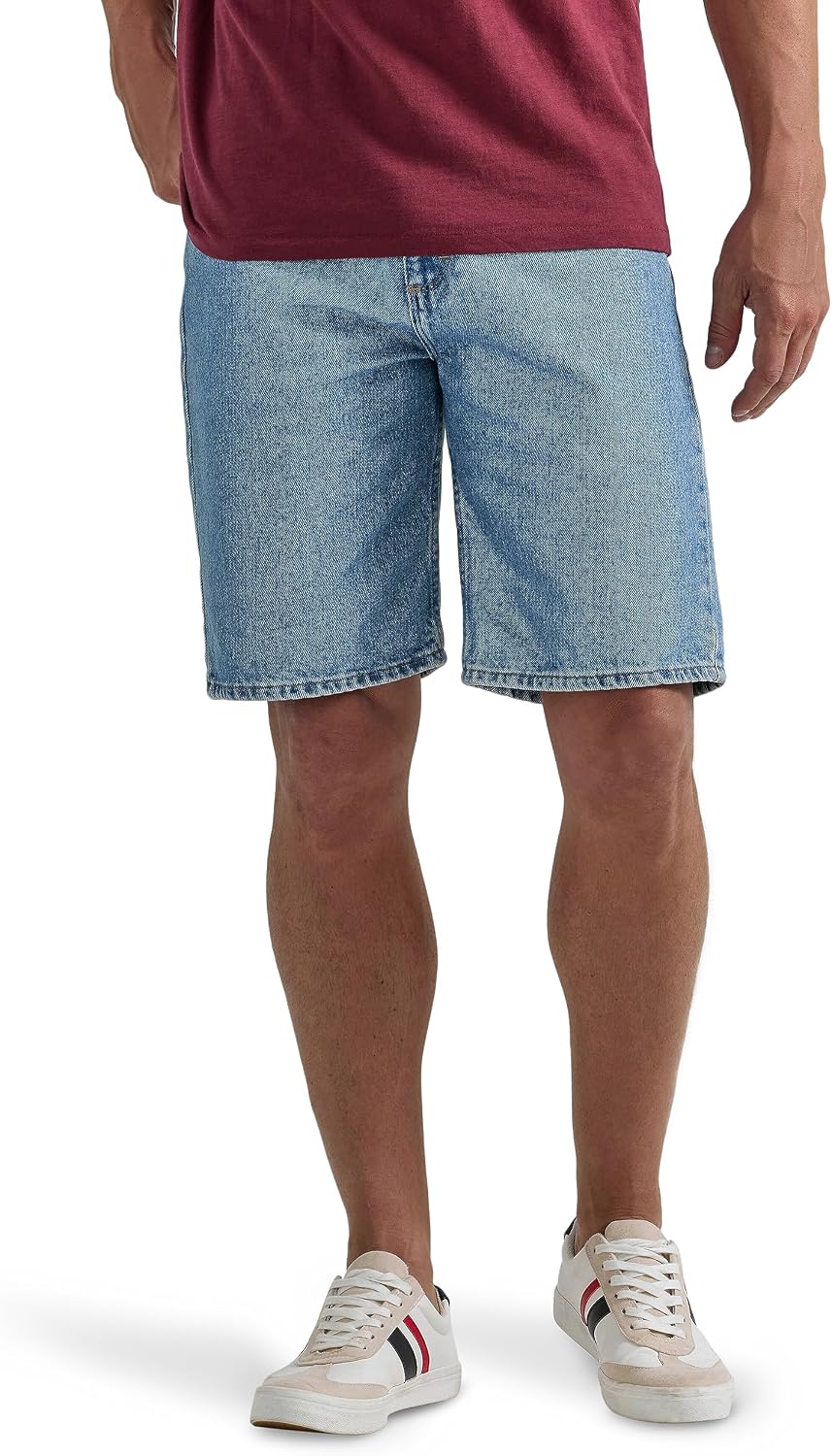 81vL4NhQvuL._AC_SL1500_.jpg Men's Classic Loose-Fit 5-Pocket Denim Shorts - Image 1